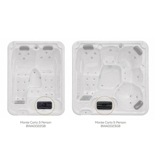Lay-Z-Spa Monte Carlo control panel cover spare part