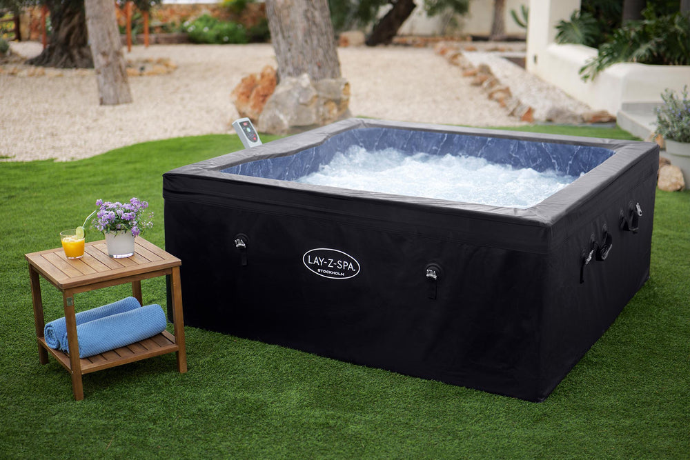 Ryny Stockholm AirJet energy saving hot tub outdoor lifestyle