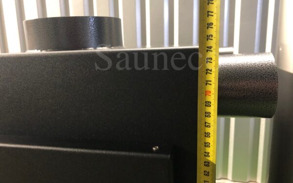 50 kW External Wood-fired Hot Tub Stove (Stainless Steel)