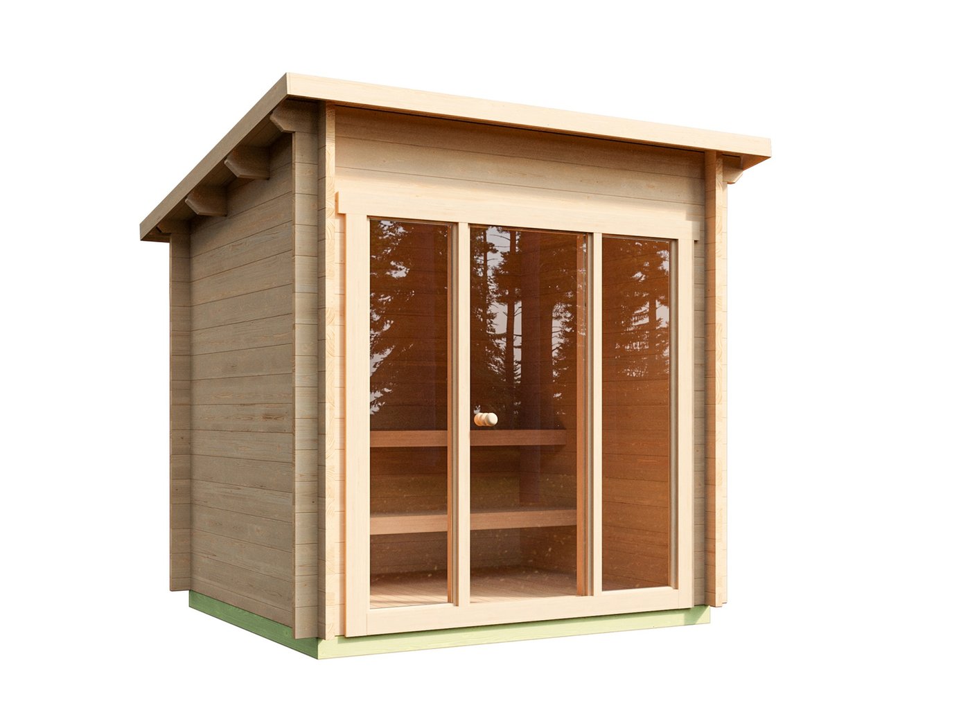 Tampere sauna house (XXS) – 2.28 x 2.28m