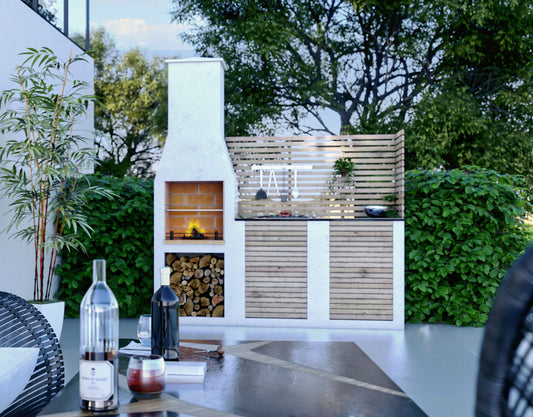 The Hale Outdoor Kitchen (Right Hand Kit) | Schiedel