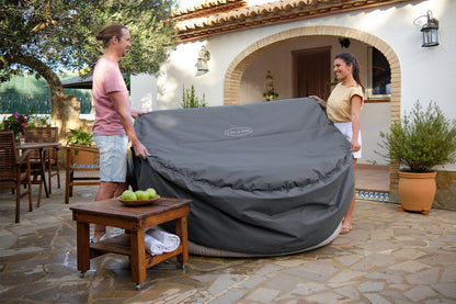 Round Thermal Hot Tub Cover – X Large 216cm x 80cm