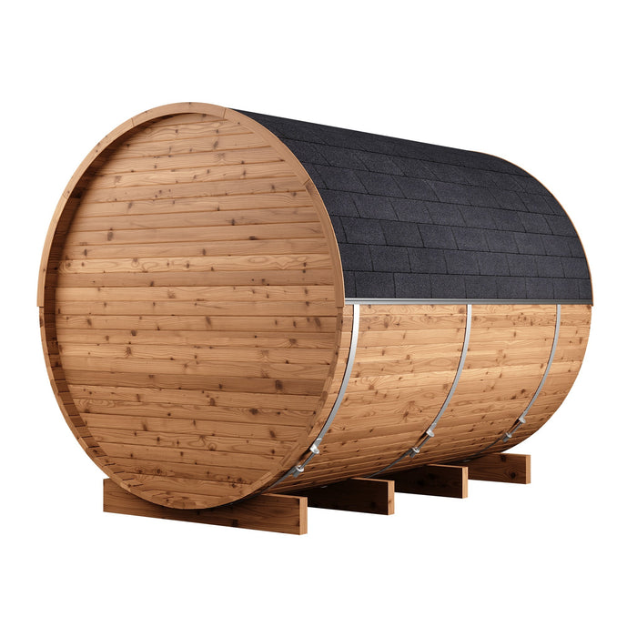 Thermo Wood Barrel Sauna - Large (6-8 Person)