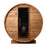 Thermo Wood Barrel Sauna - Large (6-8 Person)
