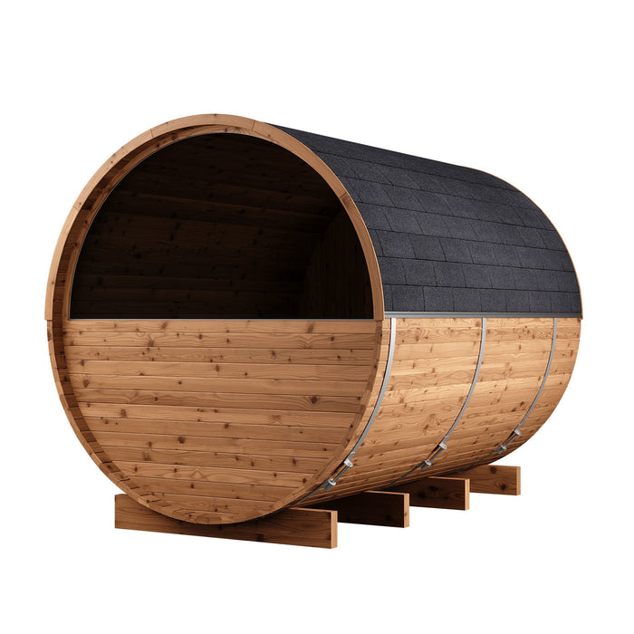 Thermo Wood Barrel Sauna - Large (6-8 Person)