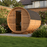 Thermo Wood Barrel Sauna - Large (6-8 Person)