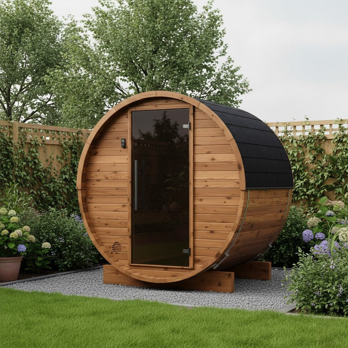 Thermo Wood Barrel Sauna - Micro (2 Person)