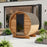 Thermo Wood Barrel Sauna - Micro (2 Person)