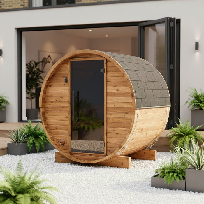 Thermo Wood Barrel Sauna - Micro (2 Person)