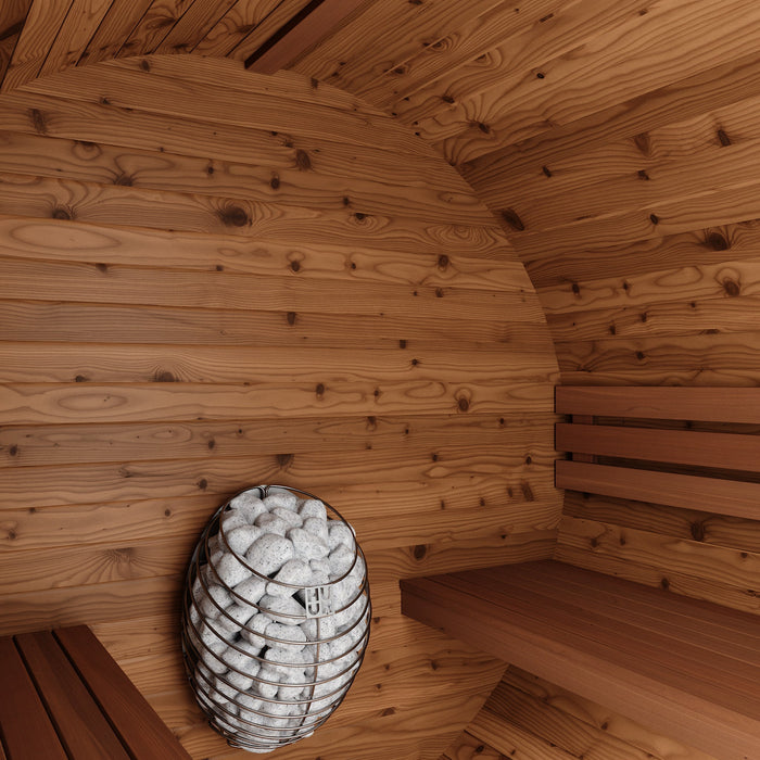 Thermo Wood Barrel Sauna - Micro (2 Person)