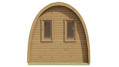 Tolva sauna pod (Thermowood) - 2.25 x 4.8m
