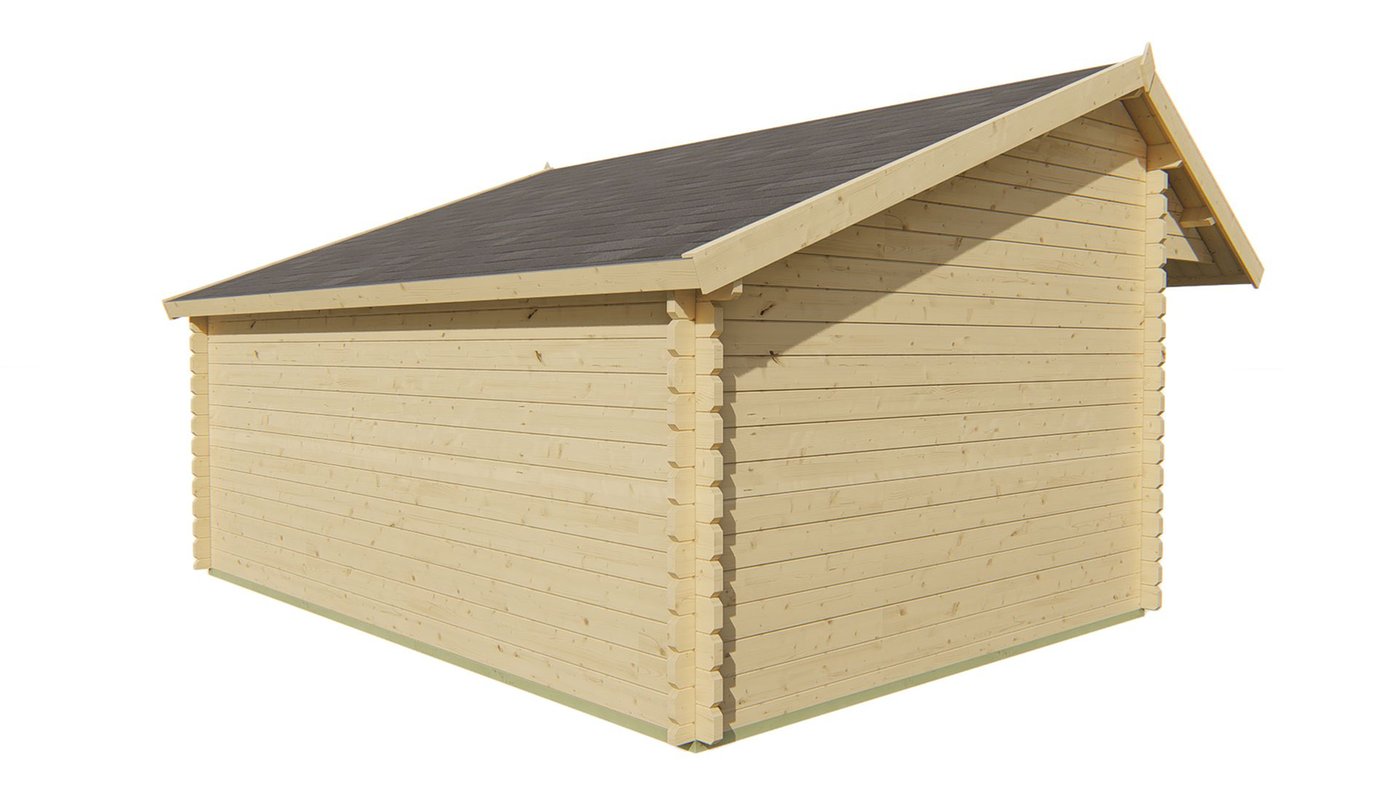 Thurin Log Cabin Gazebo 5 x 3.5m