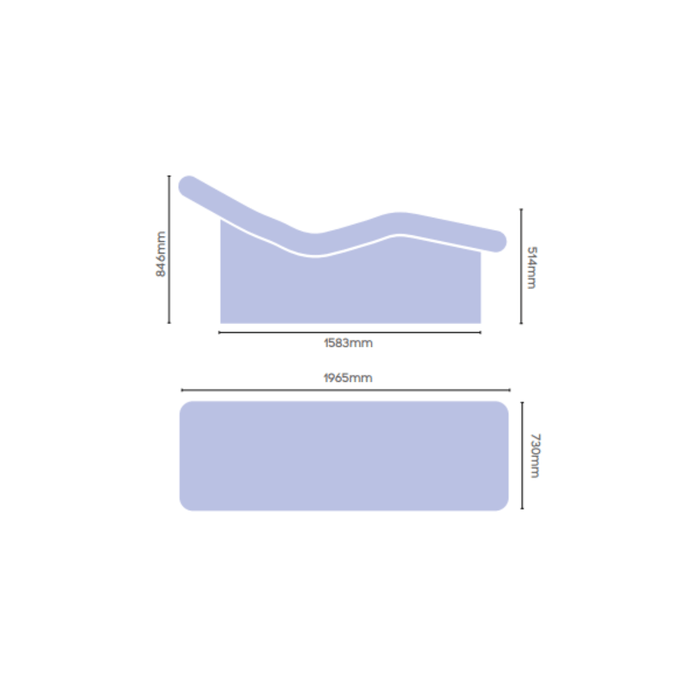 Tileable Spa Lounger - Dorset