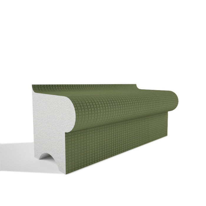 Tileable Steam Room Complete Seat Section - Hampshire