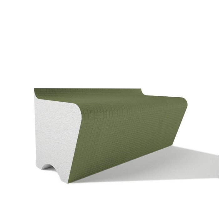 Tileable Steam Room Electric Heated Complete Seat Section - York