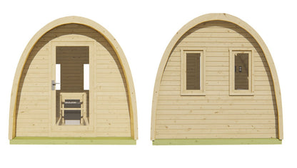 Tolva sauna pod (Spruce) - 2.25 x 2.6m