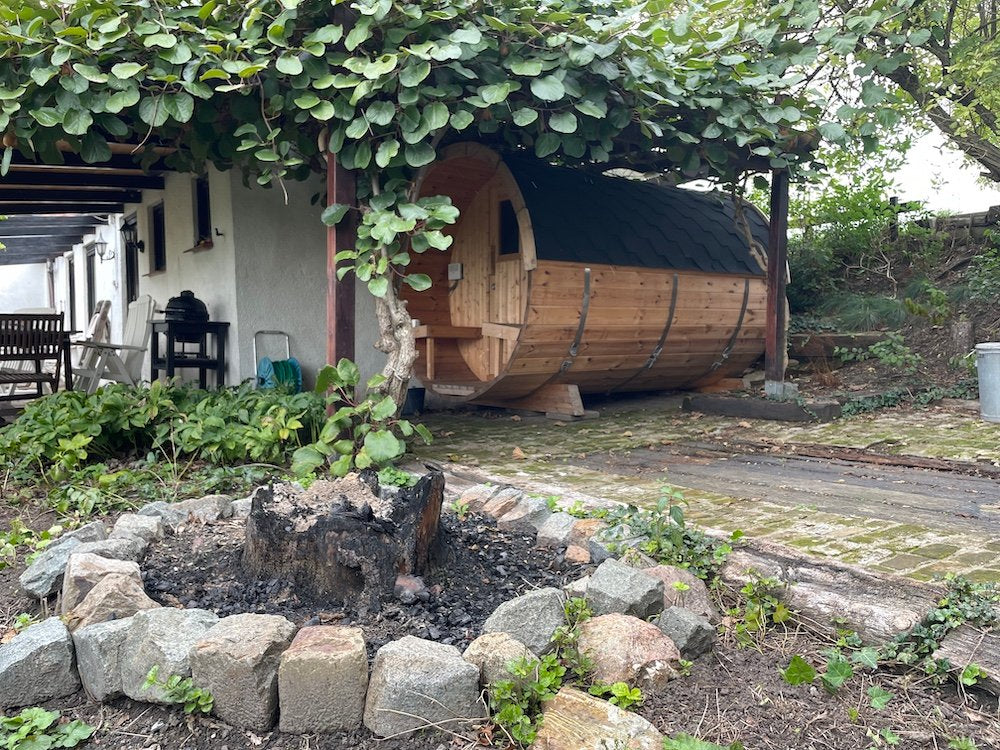 Kalle Sauna Barrel Ø2.05m x 3m