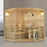 SAUNAONES® 5-6 People Traditional Steam Sauna Room Luxury 1