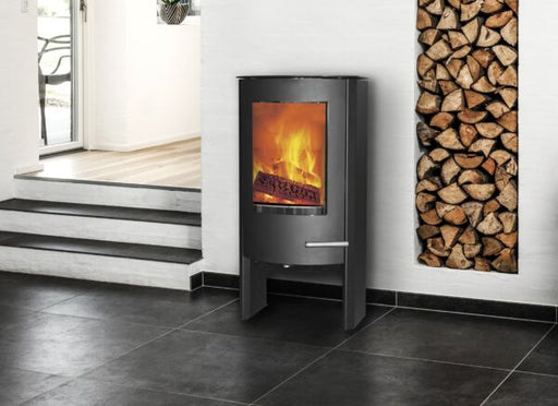 TermaTech TT20 Streamline 5kW Wood Burning Stove with Convection Legs