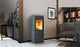 TermaTech TT30S Contemporary Wood-Burning Stove with Soapstone Lining