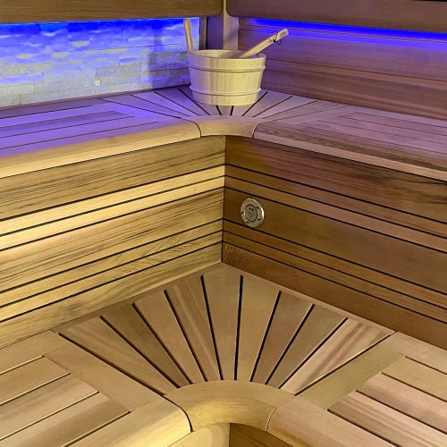 Ultimate 6 to 8-Person Traditional Garden Sauna Cedar Wood