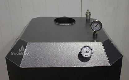 Powerful Upright Woodburning Swimming Pool Heater 95kW (Stainless Steel)