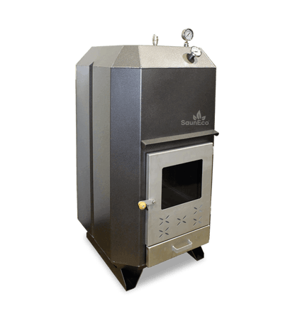 Powerful Upright Woodburning Swimming Pool Heater 95kW (Stainless Steel)