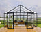 Victory Grand Garden Chalet 13' x 15' Greenhouse - Black Aluminium Frame & Clear Polycarbonate Panels