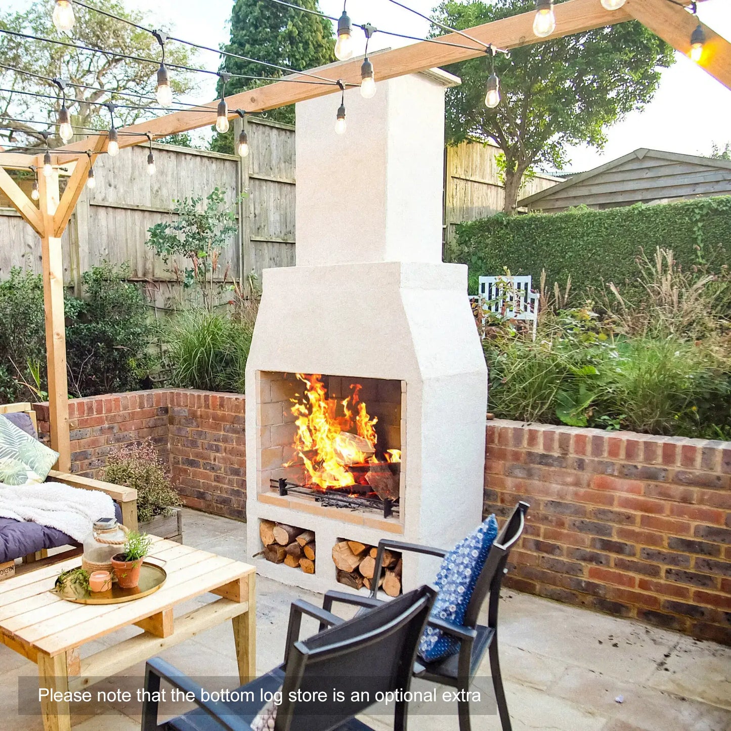 Volcanic Garden Fireplace barbecue medium model exterior