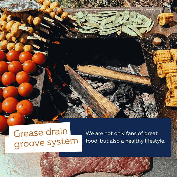 Vulcanus Pro 910 Chef Outdoor Wood Fire Grill