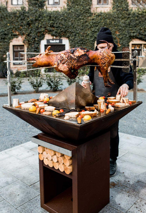 Vulcanus Pro 910 Chef Outdoor Wood Fire Grill