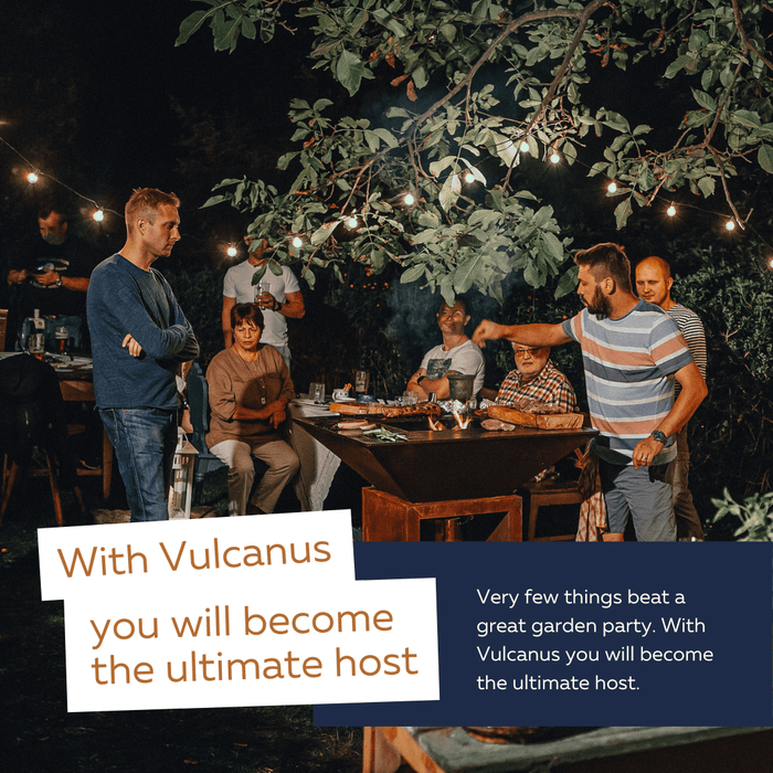 Vulcanus Pro 910 Chef Outdoor Wood Fire Grill