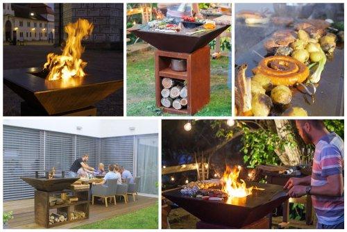 Vulcanus Pro 910 Masterchef Outdoor Wood Fire Grill