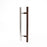 Walnut Sauna Door Handle - Guardsman Style Handle