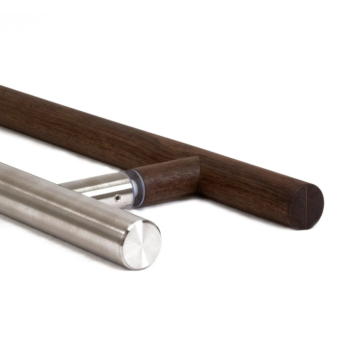 Walnut Sauna Door Handle - Guardsman Style Handle