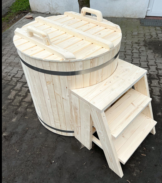 Wooden Barrel Ice Bath 100mm