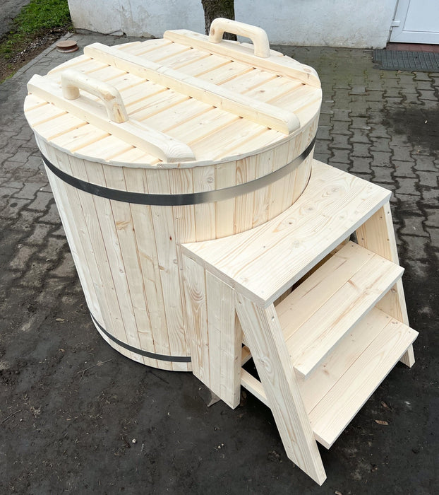 Wooden Barrel Ice Bath 100mm