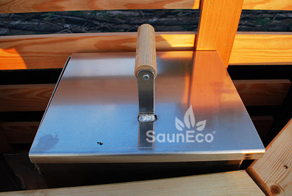8-person premium Ø6.5ft big wooden hot tub + Wood Burning Internal Stove