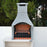 XclusiveDecor Firenze Charcoal Barbecue Grill with Side Table