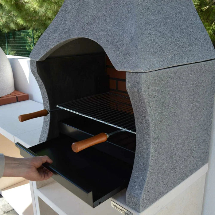 XclusiveDecor Napoli Outdoor Kitchen - BBQ and Wood Fired Pizza Oven