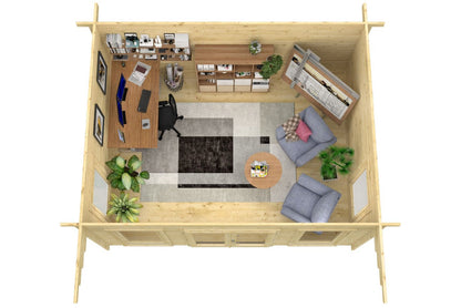 Yorick Garden Office finished build example